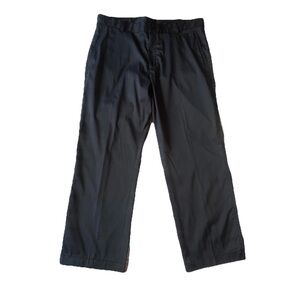 NIKE GOLF Dri-Fit Tour Performance Pants Men's Size 35 x 30 Black Stripe Stretch